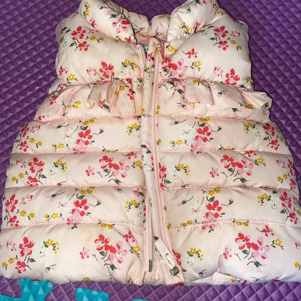 Baby puffer vest